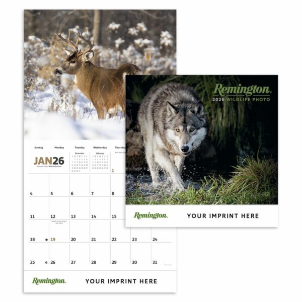 Remington Wildlife Photo Calendar