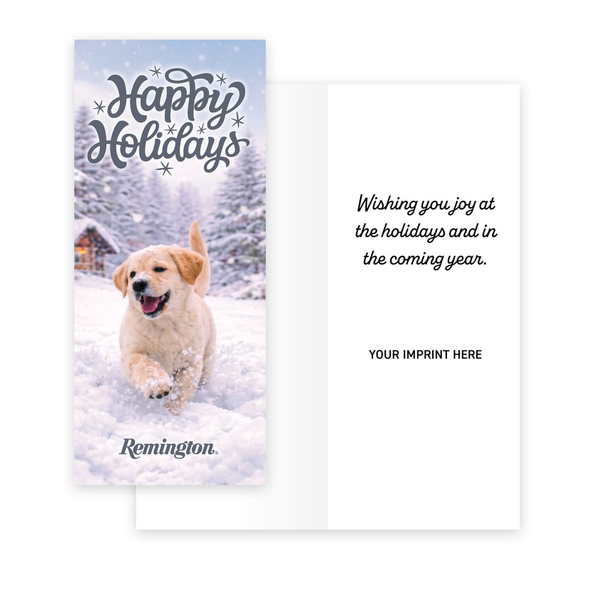 Remington Vertical Greeting Card